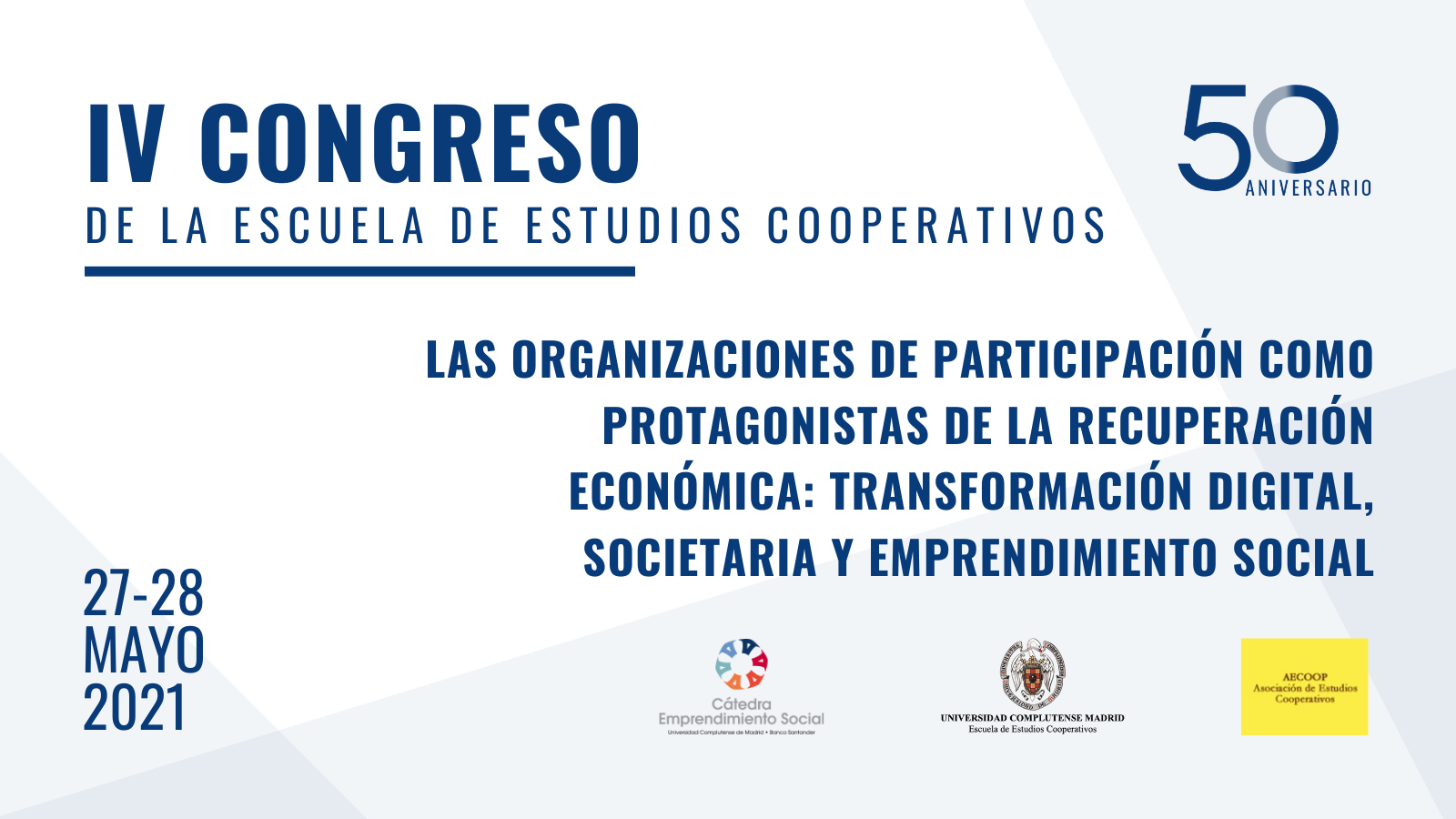 IV Congreso Escuela Estudios Cooperativos